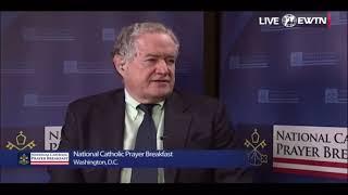 William Saunders at the 17th Annual National Catholic Prayer Breakfast