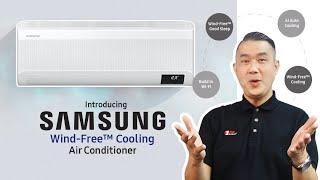 Introducing Samsung New Wind-Free™ Air Conditioner