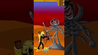 Golden Archer in SHOCK: He Thought It Was Just a Statue #stickwarlegacy #sparta #gaming #shorts
