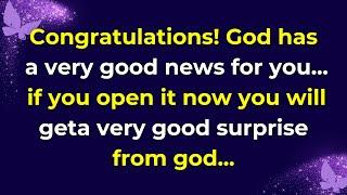 Angel Messages | "Congratulations! God has a wonderful surprise for you!... | Christian Motivation