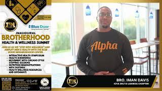 IDL's Inaugural Brotherhood Health & Wellness Summit (Brother Iman Davis)