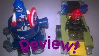 Lego Mighty Micros 76065 Captain America vs Red Skull Review!