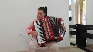 Emilija Djordjevic - Accordion - Lak : Etude