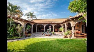 Luxury Hacienda - Casa de la Piña FOR SALE in Ajijic, Mexico. #lakechapala