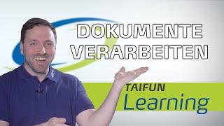 DOKUMENTE mit TAIFUN archivieren, einscannen und importieren