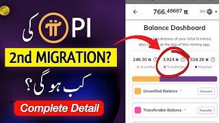 PI Coins Ki 2nd Migration Kab Ho Gi?? || PI Next Mainnet Migration Date??? #pinetwork #pi #migration