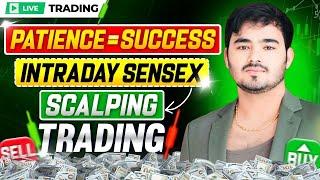 Sensex || Live Intraday Trading || 21st Feb || The Trade Room -  Mayank Raj