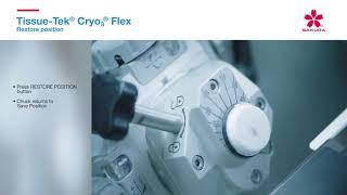 Tissue Tek Cryo3 Flex Restore position