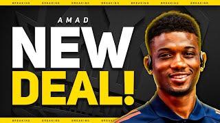 BREAKING! Amad New Long Term Contract AGREED! Man United News