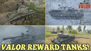 VALOR REWARD TANKS! || World of Tanks: Valor