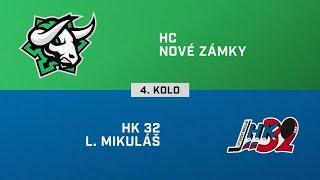 4. kolo: HC Nové Zámky - HK 32 Liptovský Mikuláš 3:2 (HIGHLIGHTY) (HIGHLIGHTY)