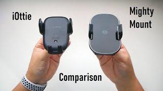 Mighty Mount & iOttie - Automatic Wireless Car Mount Comparison