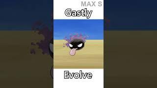 Gastly Evolution #Shorts