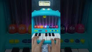 cute & amazing hippo piano