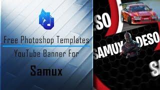 Banner for Samux Deso  Personalized YouTube Banner