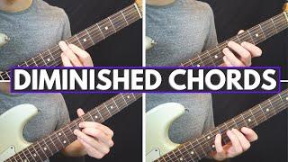 How To Use Diminished Chords Musically On Guitar