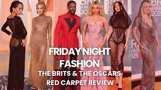 THE BRITS & THE OSCARS RED CARPET REVIEW | Friday Night Fashion