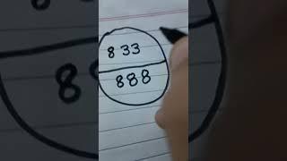 888/33 888/888 marks  tricks & tips #tricks #tips #shorts #viralshorts