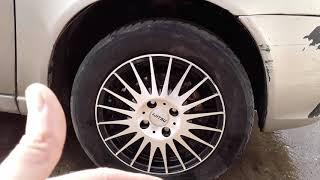 разное расстояние между колесом и колесными арками