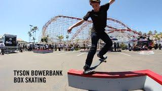 Bs smith bs flip out Tyson Bowerbank ledge skating