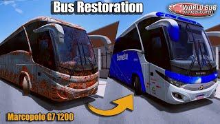 World Bus Driving Simulator| Marcopolo G7 1200 Restoration.
