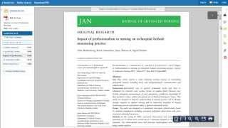 Finding Nursing Research in CINAHL