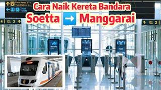 HOW TO RIDE THE SOEKARNO HATTA AIRPORT TRAIN