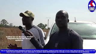 President Barrow gave also a borehole to the community of Bambali.