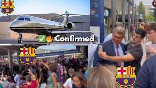 HERE WE GO flight move. goodbye said as key star leaves Barca...as Pep, Laporta...