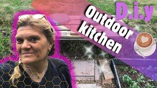 Diy kitchen project at the allotment