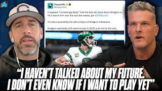 Aaron Rodgers Responds To Reports He & Jets Are Due For A Divorce | Pat McAfee Show