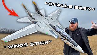 Is This RC Jet TRASH? Freewing F-14 Maiden Flight Review