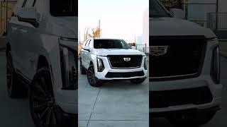 The V stands for Vicious. Showing the 682 horsepower 2025 Escalade V here at Tom Peacock Cadillac. 