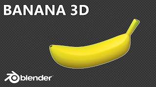 making a banana in blender || easy guide