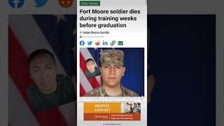 Soldier dies on Fort Moore #fyp #militarynews #fortbenning #fortmoore #soldierdies #shortsfeed
