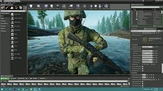 Squad editor - unreal engine