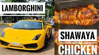 LAMBORGHINI AND SHAWAYA | #lamborghini #manjeri