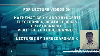 Lectures by Shreedarshan K