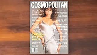 1982 October ASMR Magazine Flip Through: Cosmopolitan w Paulina Porizkova Sly Stallone