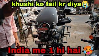 India ki first loaded Splendor  | Khushi ko bhi fail kar diya is bike ne | modified splendor 