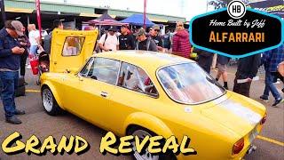 The grand unveiling - Ferrari engined Alfa 105 Alfarrari build part 193