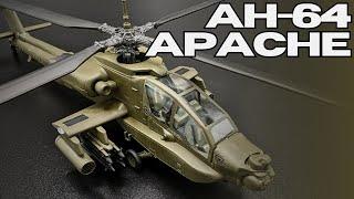 I Gave Up, And That's Okay. Italeri AH-64 Apache. 1/72 Scale. Full Build.