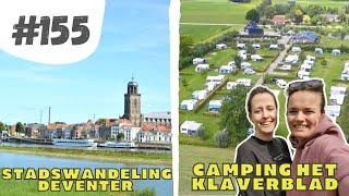 #155 SVR Camping het Klaverblad in Olst I Kijkje nemen in Deventer en wandeling Heerderstrand