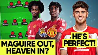 Man Utd Find Casemiro Replacement? Dorgu & Heaven Must Start vs Real Sociedad! Line-up Prediction!