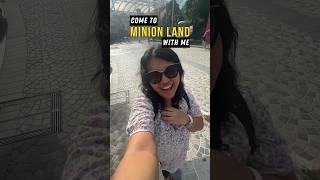 Full vlog on my channel!  Subscribe for more theme park vlogs #minions #minionland #minionsshorts