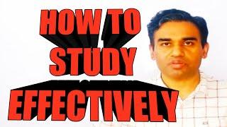 HOW TO STUDY EFFECTIVELY II Dr Ankit Khandelwal