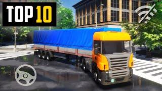 Top 10 Best Truck Simulator games for Android 2024 | Truck Simulator Mobile Games