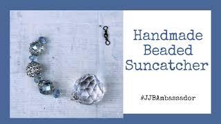 Easy Handmade Beaded Suncatcher - #JJBAmbassador