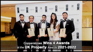 Copperstones Wins FOUR Awards at the UK Property Awards 2021 - Sponsored by Rolls Royce