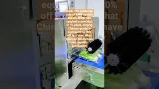 Low cost vegetables packing machine!